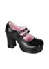 DemoniaCult - GOTHIKA09 Low shoes - Black Product image